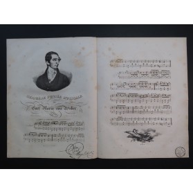 WEBER Dernière Pensée Musicale Piano ca1830