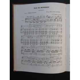 LAIR DE BEAUVAIS Alfred Album Dédicace Chant Piano 1848