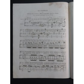 PLANTADE Charles Le Vétéran Chant Piano ca1840