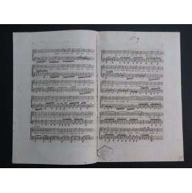 SOLIÉ Jean-Pierre Le Chapitre Second No 3 Duo Piano Guitare ca1800