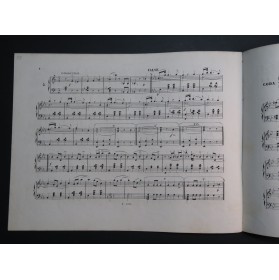 STRAUSS Johann Les Joies de la Vie op 340 Piano ca1873