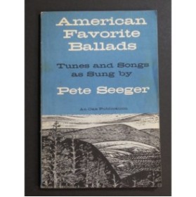 SEEGER Pete American Favorite Ballads Chant Accords 1961