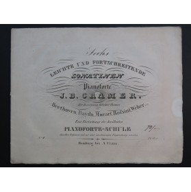 CRAMER J. B. Sonatinen No 2 Piano ca1840