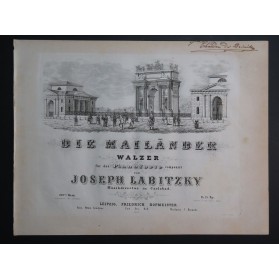 LABITZKY Joseph Die Mailänder op 223 Piano ca1855