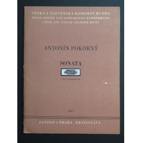 POKORNY Antonin Sonata op 5 Piano 1967