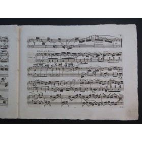 KUHLAU Frédéric Variations sur l'air suédois op 91 Piano ca1829