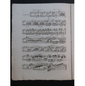 HÜNTEN François Rondeau Brillant op 49 No 1 Piano ca1832