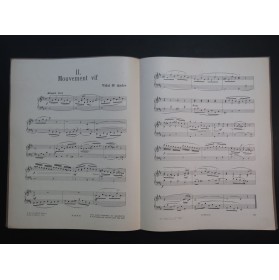 VIDAL SAINT ANDRÉ Choral et Mouvement Vif Orgue 1927