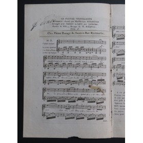 DALAYRAC Nicolas Gulistan No 3 Le Pauvre Troubadour Chant Guitare ca1820