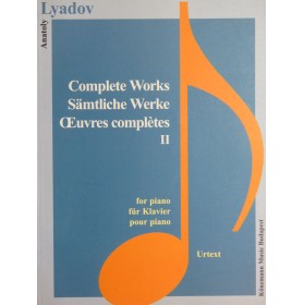 LYADOV Anatoly Complete Works II Piano 2000