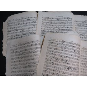 PLEYEL Ignace 12 Nouveaux Quatuors 4e Livraison Violons Alto Violoncelle 1787