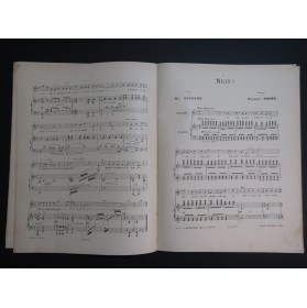 THOMÉ Francis Dix Mélodies Chant Piano 1890