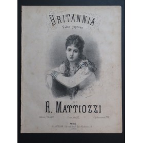 MATTIOZZI Rodolfo Britannia Piano 1870