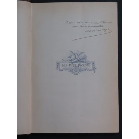 MESSAGER André Les Deux Pigeons Dédicace DUBOIS La Farandole Piano ca1890