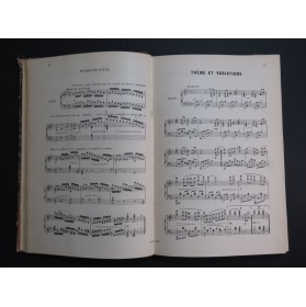 MESSAGER André Les Deux Pigeons Dédicace DUBOIS La Farandole Piano ca1890