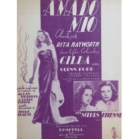 ROBERTS Allan FISHER Doris Amado Mio Chant Piano 1946