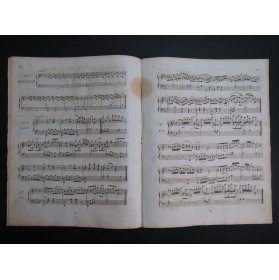 BOCHSA N. Ch. Trois Thêmes Variés et Trois Préludes op 26 Harpe ca1810