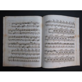 BOCHSA N. Ch. Trois Thêmes Variés et Trois Préludes op 26 Harpe ca1810