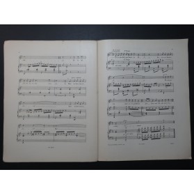 LEONCAVALLO Ruggero La Bohème 2 bis Chanson de Mimi Chant Piano 1897