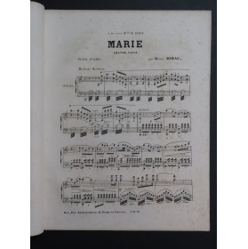 DIHAU Désiré Marie Piano 1867