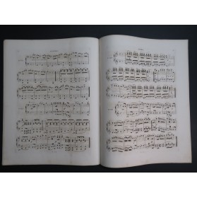 WEBER Six Pièces Faciles op 3 Piano 4 mains ca1860