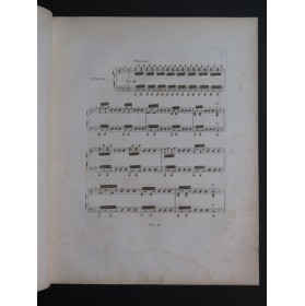 KARR Henry Le Printemps Divertissement op 139 Piano ca1830