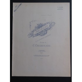 CHAMINADE Cécile Amoroso Chant Piano ca1891