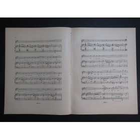 DE MESQUITA Carlos Sérénade Chant Piano ca1895