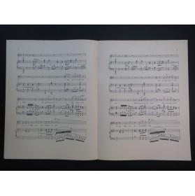 AUBERT Gaston Sous le Charme d'une Vierge Pousthomis Chant Piano 1911