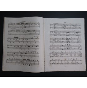 DE VILBAC Renaud Illustrations de Faust Gounod 1ère Suite Piano 4 mains ca1860