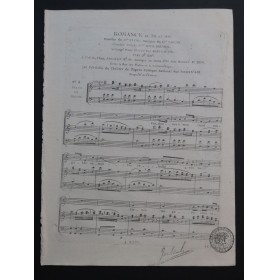 TARCHI Angelo Le Trente et Quarante No 4 Chant Piano ca1800