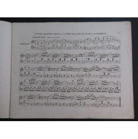 DONIZETTI G. Auswahl Beliebter Stücke Don Pasquale Piano ca1840