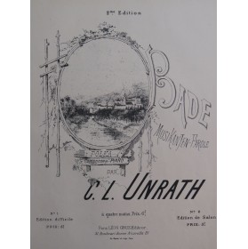 UNRATH C. L. Bade Piano XIXe Siècle