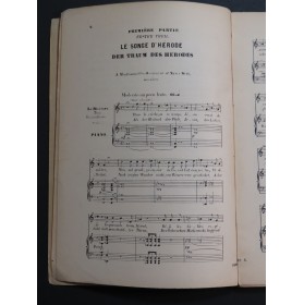 BERLIOZ Hector L'Enfance du Christ Chant Piano ca1895