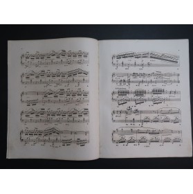 LEYBACH J. Fantaisie Brillante sur Moïse de Rossini op 117 Piano ca1870