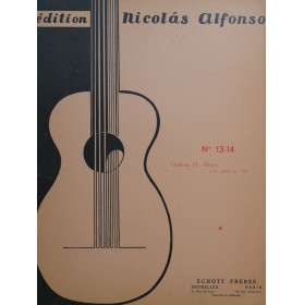 GIULIANI Mauro Allegro de la Sonate op 15 Guitare 1962