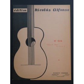 GIULIANI Mauro Allegro de la Sonate op 15 Guitare 1962