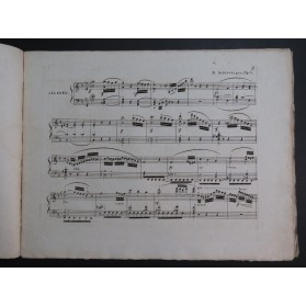 SCHLESINGER Daniel Dein ! Auf ewif dein ! J. Cramer op 6 Piano ca1830