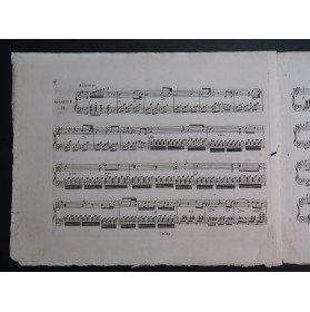 DIABELLI Anton Zwei Sonatinen Der Einsiedler Carafa Piano ca1830