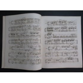 WEBER Six Pièces Faciles op 3 bis Piano 4 mains ca1860