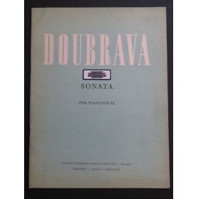 DOUBRAVA Jaroslav Sonata Piano 1962