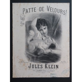 KLEIN Jules Patte de Velours ! Piano XIXe siècle