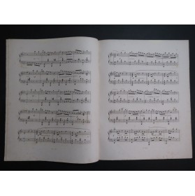 BACHMANN Georges Chanson du Bon Vieux Temps  Piano ca1872