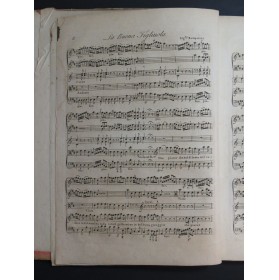 PICCINNI Niccolo La Buona Figliuala Opéra Chant Orchestre ca1770