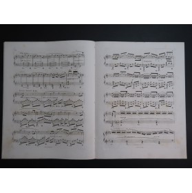 LYSBERG Ch. B. Fantaisie sur Martha de Flotow op 100 Piano ca1865