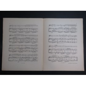 WIDOR Ch. M. Rosa la Rose Chant Piano 1902