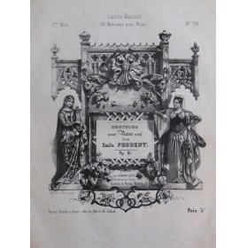 PRUDENT Émile Duettino op 10 Piano ca1840