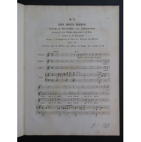 ISOUARD Nicolo Les Deux Maris No 1 Chant Piano ca1820