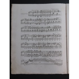 HÜNTEN François Rondeau Militaire op 49 No 2 Piano ca1832