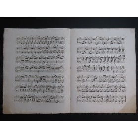 HÜNTEN François Rondeau Militaire op 49 No 2 Piano ca1832